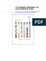 Test Bank For Organic Chemistry 1st Edition by David R Klein