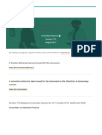 Antenatal Corticosteroid Therapy For Fetal Maturation - ACOG