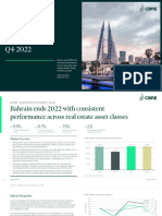 CBRE - Bahrain Real Estate Market Review Q4 2022