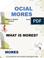 Social Mores