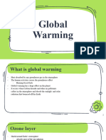 Science Project - Global Warming