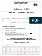 Tecnico Adm Prova