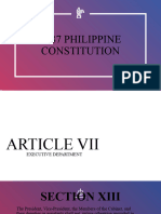 Article 7 - Sections 13-23