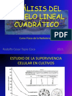 Análisis Del Modelo Lineal Cuadratico