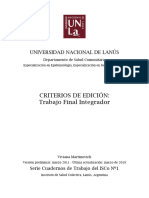 Criterios de Edición TFI