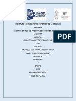 Unidad 2 Dulce Yamilet Reyes Chontal 22 de Mayo 2022 Instrumentos de Presupuestacion Empresarial