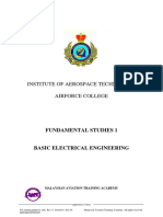 Institute of Aerospace Technology Airforce College: Fundamental Studies 1