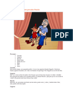 Guión de La Obra de Teatro para Niños Pinocho