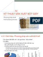 Chuong IV - 2-1 - Kraft Pulping Process - 021122