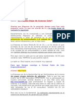 Carta de ventas Sobre el Negocio 05 07