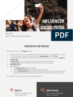 Influencer Social Media by Slidesgo