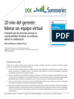 20 Min Del Gerente - Liderar Un Equipo Virtual