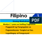 Filipino 4 Module 1