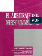 El Arbitraje en El Derecho Administrativo