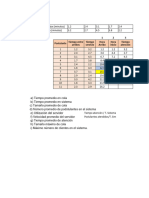 Primer Ejercicio Simulación Manual