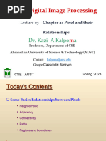 03 - Lecture - Chapter 2 - Pixel and Their Relationships