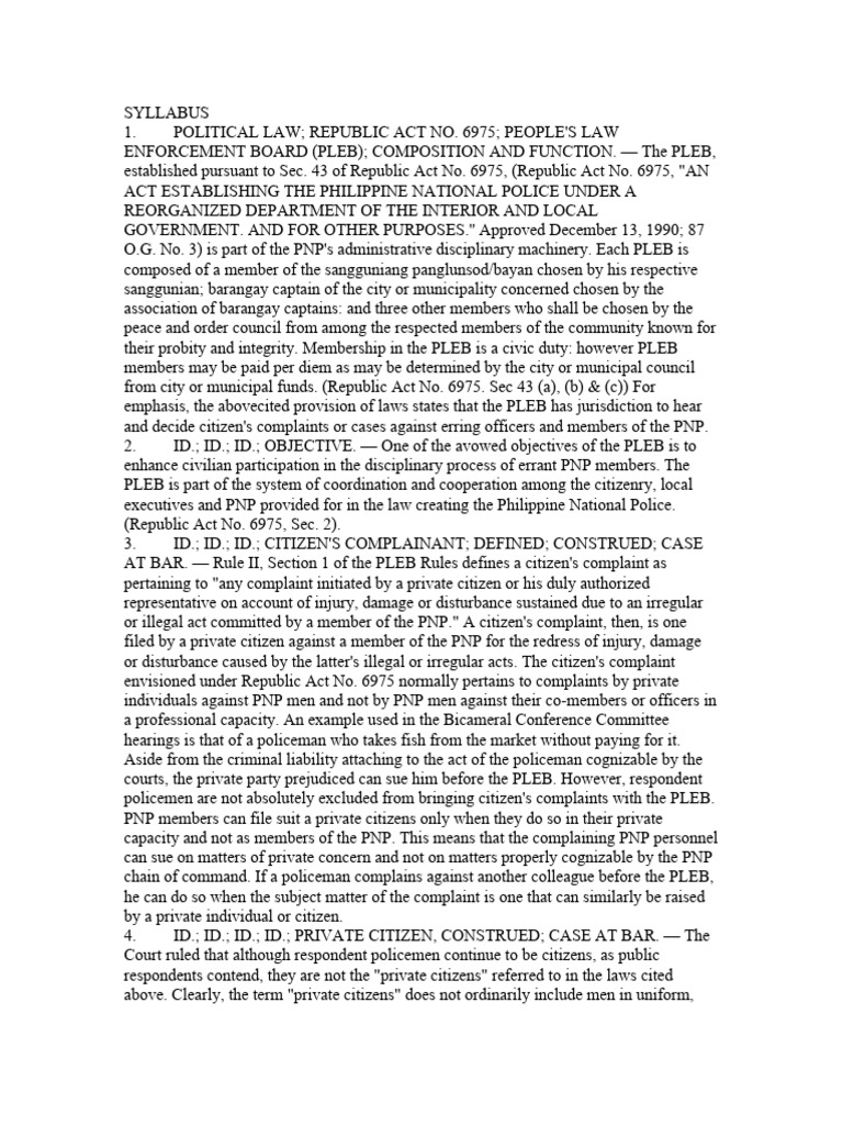 Jurisdiction Over PNP PDF Complaint Jurisdiction