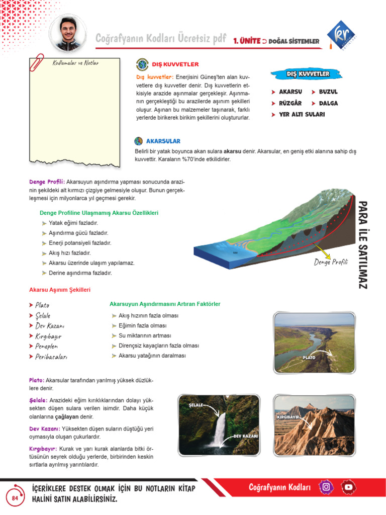 10 Sinif Cografya Dis Kuvvetler PDF Ders Notlari 20232022144939 | PDF