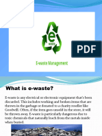 E Waste Management