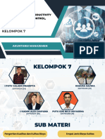 Kelompok 7 - Quality Cost and Productivity Measurement and Control, Environmental CostManagement