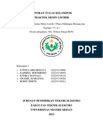 Laporan Praktikum Praktek Mesin Listrik