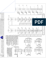 Torre Remate Tipo 2TDD Cuatro Terna 230kV Plano No.1 de 1