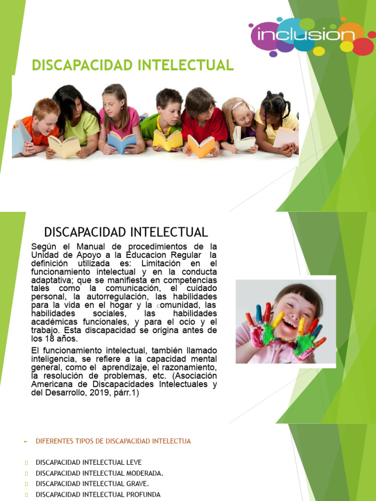 Discapacidad Intelectual | PDF | Discapacidad intelectual | Cociente de ...
