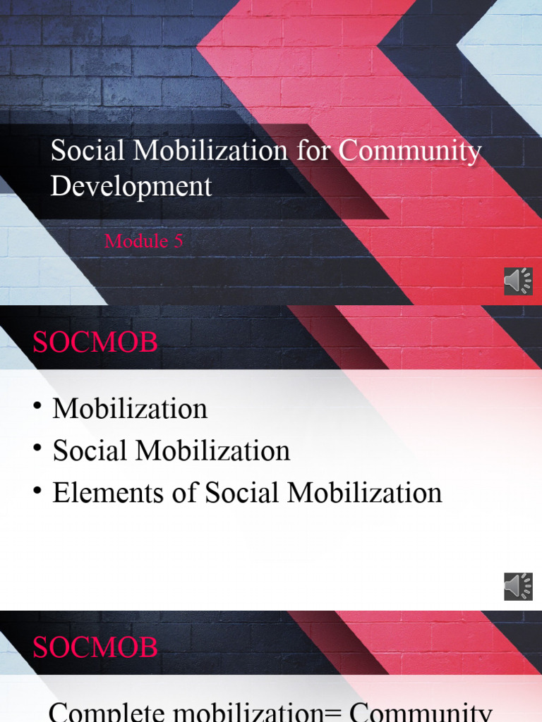 Understanding Social Mobilization | PDF | Community | Empowerment