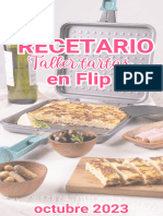 Recetario Especial Tartas en La Flip Octubre 2023