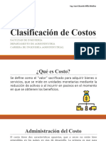 Clasificación de Costos