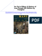 Test Bank For Out of Many A History of The American People 9th Edition by Faragher