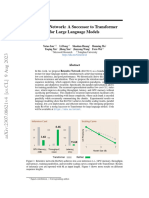 Retentive Network - A Successor To Transformer For Large Language Models