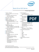 SSD 525 Specification