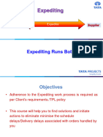 Expediting - Learning V0
