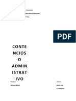 Contencioso Administrativo