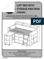 4600 Loft Bed Assembly Instructions