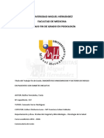 Diagnostico Onocomicosis y Factores de Riesgo en Pacientes Con Diabetes Mellitus 2015-2016