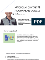 Google Sites Untuk Membuat Web