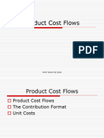 Product Cost Flows: MUST BUHS Fall 2020