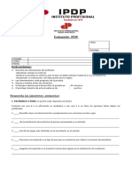 Evaluación Nº 4 IPDP 2019