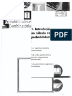 Introdução Ao Cálculo Das Probabilidades e Combinatória