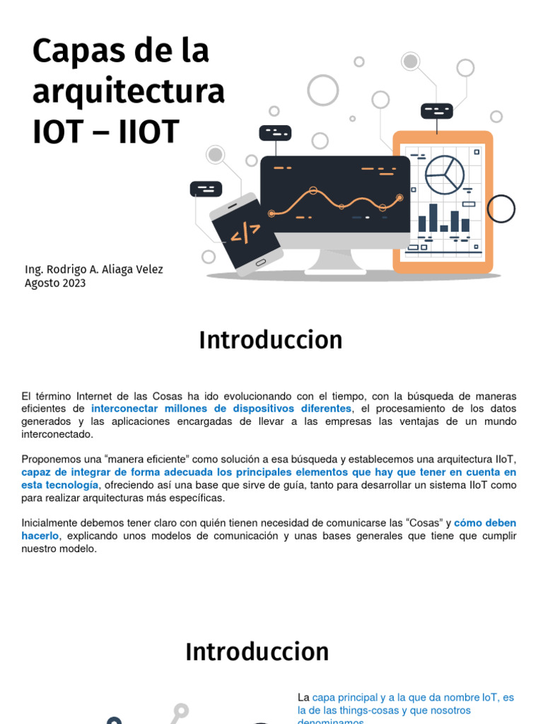 Arquitectura IIoT: Capas y Modelos | PDF | Internet de las Cosas ...