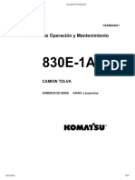 Manual Operación y Mantenimiento 830e-1ac