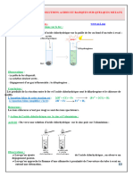 Chapitre 5 Action de L Acide Chlorydrique Sur Les Metaux