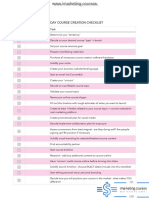 07-90 Day Course Creation Checklist PDF