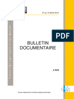 Bulletin Documentaire 974