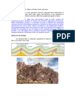 Structural Geology - Bearing of Faults, Folds and Joints