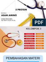 Biokimia Metabolisme Protein & Asam Amino
