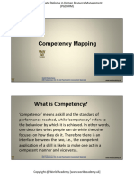 PGDHRM-Competency Mapping