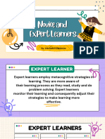 Novice and Expert Learners Part 2